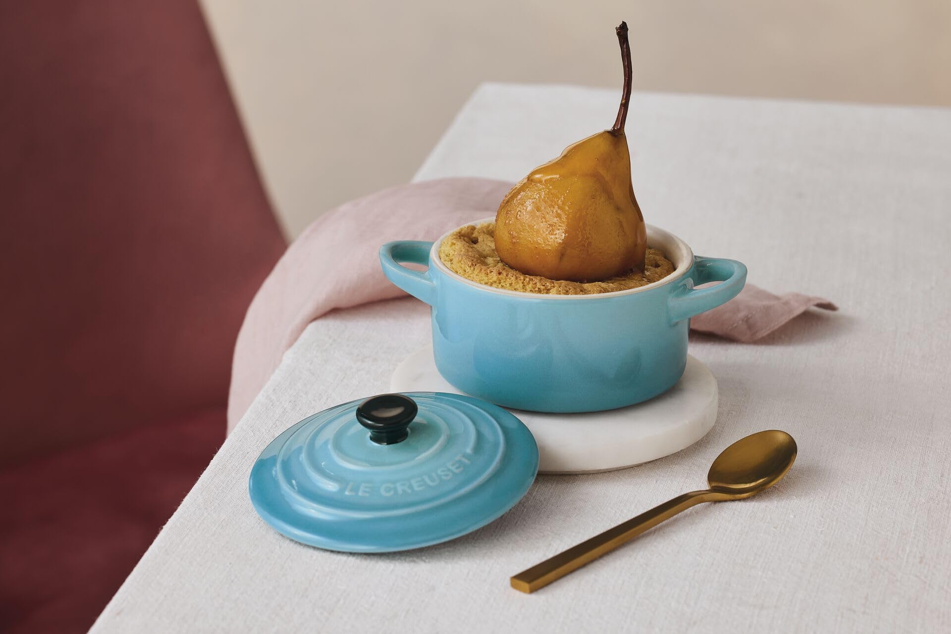 Amazon.co.jp: Le Creuset ストーンウェア プチラウンドキャセロール